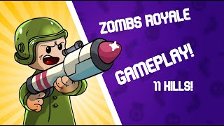 Zombs Royale Gameplay 11 Kills [upl. by Shadow308]