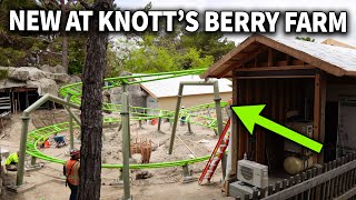 NEW at Knott’s Berry Farm  Coaster Updates amp Camp Snoopy [upl. by Poppas]