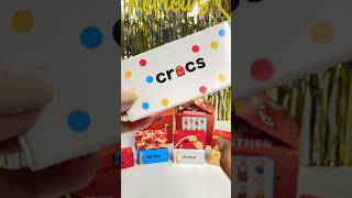 McDonalds X Crocs♥️💛Collab Happy Meal Toys mcdonalds happymeal crocs collab mcdonalds asmr [upl. by Leirud844]