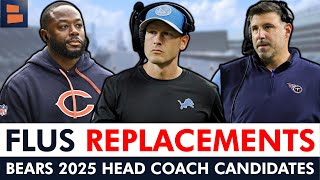 Bears 2025 Head Coach Candidates To Replace Matt Eberflus Ft Thomas Brown Ben Johnson Mike Vrabel [upl. by Whyte566]