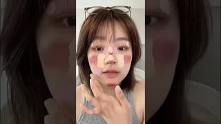 Douyin Makeup tutorial viral makeup hacks makeup makeuptutorial apt rosé chinese shorts [upl. by Anialram]