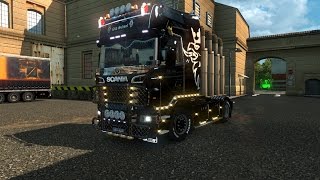 ETS 2 v1262 SCANIA R SCS TUNING BETA V10  SOUND V8 OPEN PIPE [upl. by Znarf]