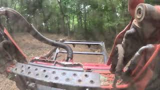 Forestry Mulcher Underbrushing build site independence Kentucky 07 10 2024 [upl. by Etteroma]