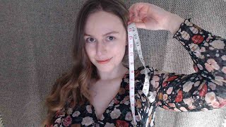 ASMR Measuring And Taking Photos Of You Role Play English Accent [upl. by Nhoj]