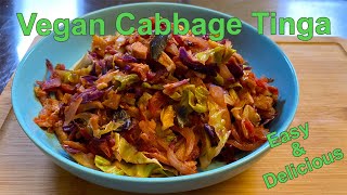 Try a vegan Mexican cabbage tinga  Prueba una tinga mexicana vegana de repollocol [upl. by Sila300]