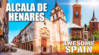 Alcalá de Henares  What to visit in Spain in 2024  4k 50p [upl. by Ynaffat]