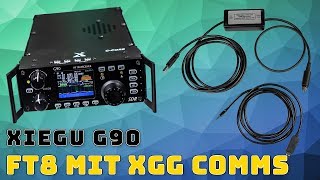 Xiegu G90 04 📻 FT8 amp Co mit XGGComms Interface [upl. by Aneerehs926]