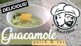 Dip recipes  Easy Guacamole  avocado dip [upl. by Eedyak186]