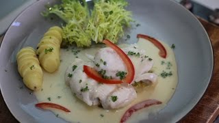 Lemon Sole with Butter veloute  how to make butter sauce [upl. by Donni]