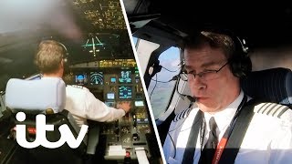 Struggling to Land in Extreme Crosswinds  EasyJet Inside The Cockpit  ITV [upl. by Arehsat640]