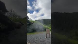 Practice vs Bear Loads Ruger Super RedHawk Alaskan 44 Rem Mag Ruger shootingsports [upl. by Adnamma]