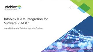 Demo Video Infoblox IPAMDNS Integration with VMware vRealize Automation vRA 81 [upl. by Nahs]