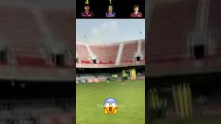 Crossbar challenge ft MessiNeymarRonaldihnofootballshortsmessi [upl. by Fronniah557]