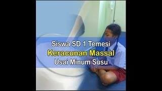 Siswa SD 1 Temesi Keracunan Massal Usai Minum Susu Dicampur Air di Kantin [upl. by Assilym]