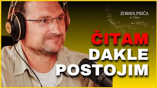 Zdrava Priča 026 Nenad Gugl  Čitam dakle postojim [upl. by Atilrep]