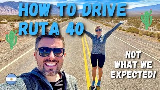 HOW TO DRIVE RUTA 40 ARGENTINA  NOT WHAT WE EXPECTED [upl. by Kingston]