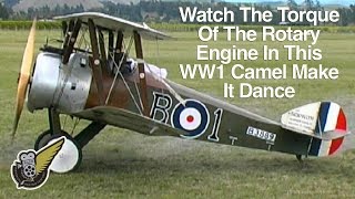 Sopwith Camel Rotary Engine Rock n Roll [upl. by Wills]