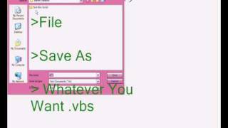 Tutorial Annoying Unclosable Text Box VBS Script [upl. by Enelav811]