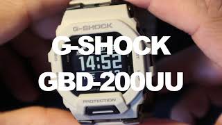 GSHOCK GBD200 Features  without the MOVE APP [upl. by Tivad516]