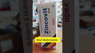 Best Multivitamin multimineral Syrup Zincovit Syrup MrBeastmedicine shortsfeed [upl. by Etnwahs]