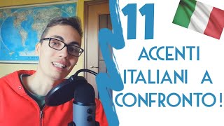 An analysis of 11 accents in Italian  IT  ITEN subs [upl. by Athey]