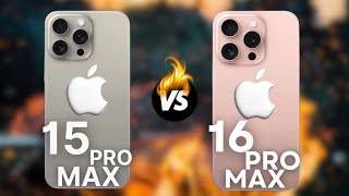 iPhone 16 Pro Max Vs iPhone 15 Pro Max  Comparison [upl. by Blodget]