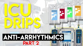 Antiarrhythmics Part 2  ICU Drips [upl. by Marler]