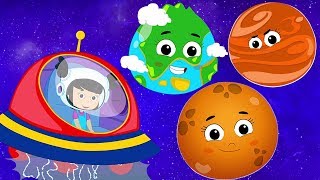 Planeten lied  Sonnensystem Lied  Reime auf Deutsch  Kinderlieder  Planets Song  Solar System [upl. by Tupler262]