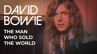 David Bowie  The Man Who Sold The World 2020 Mix Official Lyric Video [upl. by Enimsay]