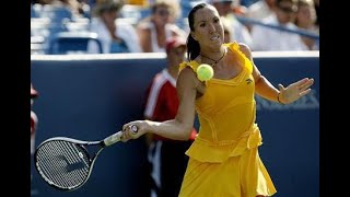 Jelena Jankovic v Elena Dementieva  Cincinnati 2009 SF Highlights [upl. by Icyaj]