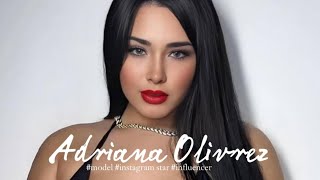 Adriana Olivares ✅️ Biography wiki Brand Ambassador Age Height Weight Lifestyl [upl. by Annekahs]