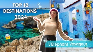 OÙ PARTIR EN VOYAGE EN 2024  Top 12 destinations originales [upl. by Puritan]