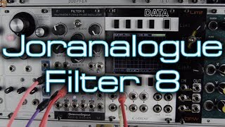 Joranalogue Filter 8 quotthe cutting edge in analogue VCF designquot [upl. by Oag]