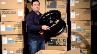 RAYS Wheels VOLK Racing CE28RT Black Edition Review amp Weight [upl. by Ezmeralda740]