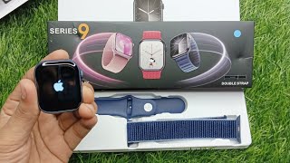 series 9 with logo smartwatch series 9 smartwatch apple logo series 9 smartwatch [upl. by Aidnac632]