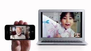 Apple iPhone 4 TV CM  FaceTime 日本語 [upl. by Ghassan]