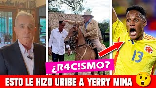 Video de Yerry Mina y Alvaro Uribe causa indignación [upl. by Natam]