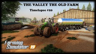 Cow care selling milk sowing barley subsoiling  The Valley The Old Farm  FS19 Timelapse 20 [upl. by Latrice]