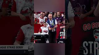 Rolloff Andrew Anderson vs EJ Tackett  2024 PBA Elite League Strike Derby Quarterfinals [upl. by Kinnie]