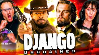 DJANGO UNCHAINED 2012 MOVIE REACTION FIRST TIME WATCHING Quentin Tarantino  Jamie Foxx [upl. by Orman238]