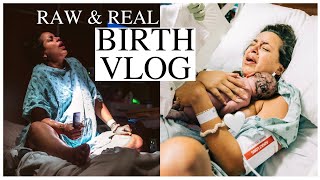 OUR LIVE BIRTH VLOG  Raw amp Real Induction at 40 Weeks POSITIVE LABOR amp DELIVERY  Yami Mufdi [upl. by Aidile]