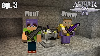 Minecraft Aether II ep3  Těžíme [upl. by Schmidt820]