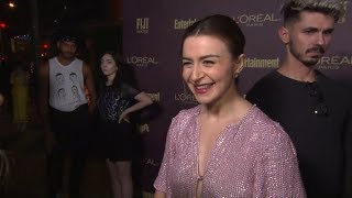 Caterina Scorsone At EW Emmy Party  September 15 2018 [upl. by Notnef]