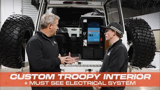 Huge Troopy Fitout amp Electrical System  Project Orca Part 2 amp 3  Build My Tourer Ep4 [upl. by Navak]