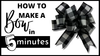 How To Make a Simple Bow [upl. by Enilrek]