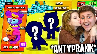 KUPIŁEM mojej DZIEWCZYNIE 2 LEGENDY i NOWEGO SKINA w BRAWL STARS za 700 GEMÓW ANTY PRANK Da Mian [upl. by Trela]