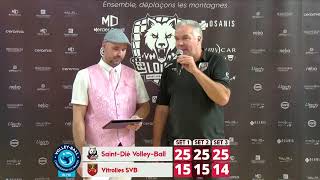 ITW fin de match Louves X Vitrolles Sports VolleyBall  26102024 [upl. by Timmi]