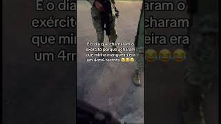 E essa mangueira que mais parece uma AK47 🤣 [upl. by Urd624]