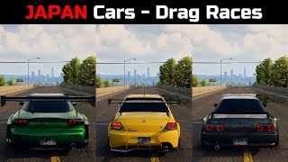 TOP 3 Fastest JDM CARS in NFS Unbound  WHICH IS FASTEST Drag Race [upl. by Anauj]