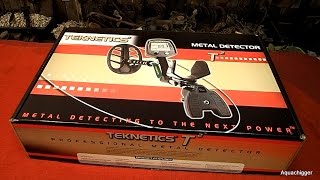 Unboxing The Teknetics T2 Metal Detector  Aquachigger [upl. by Binetta313]